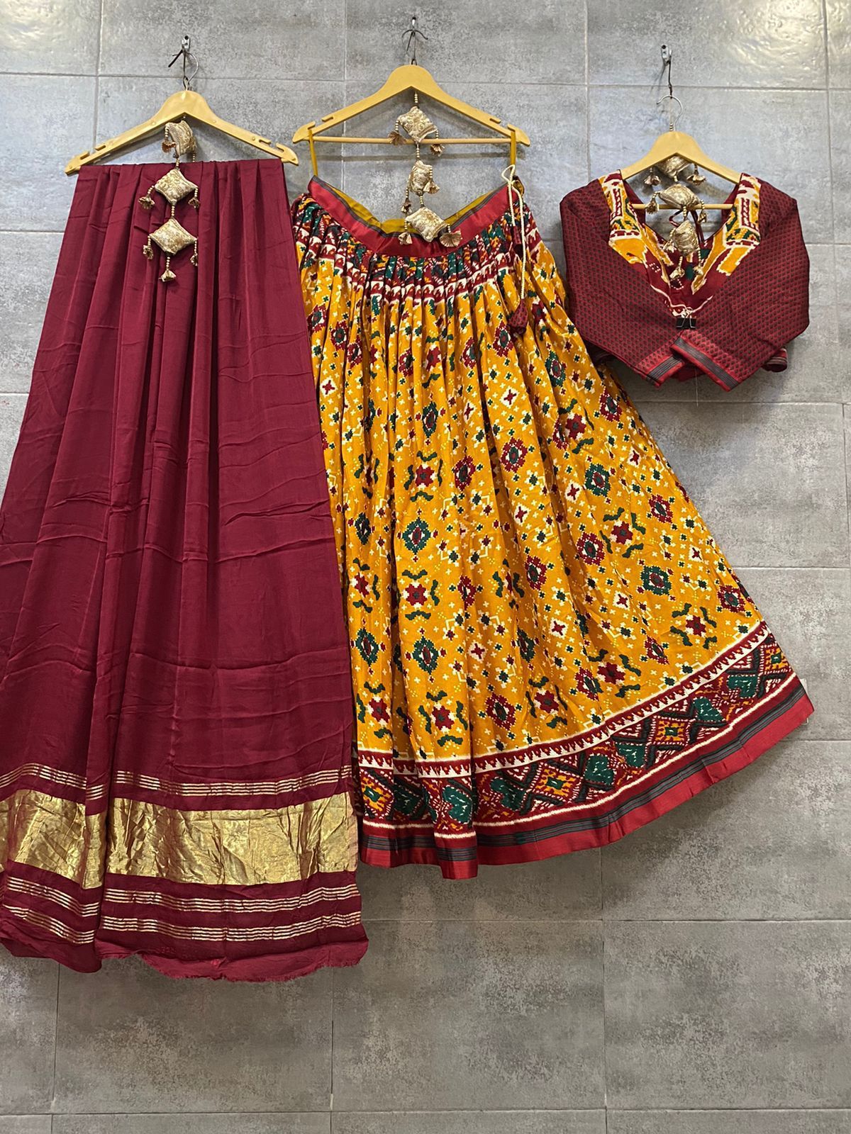 Heavy Digital Print Patola Lehenga Anantexports