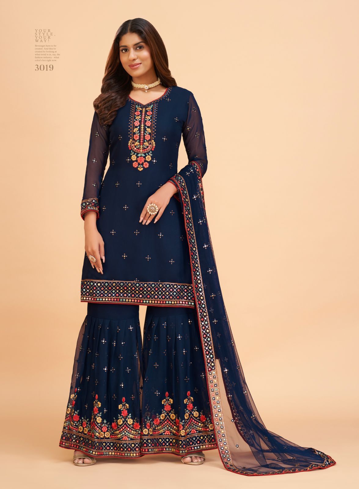 Alizeh Official Vol-8 3018 Series Anantexports