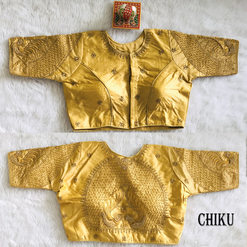 Readymade Heavy Phantom Silk Blouse Anantexports