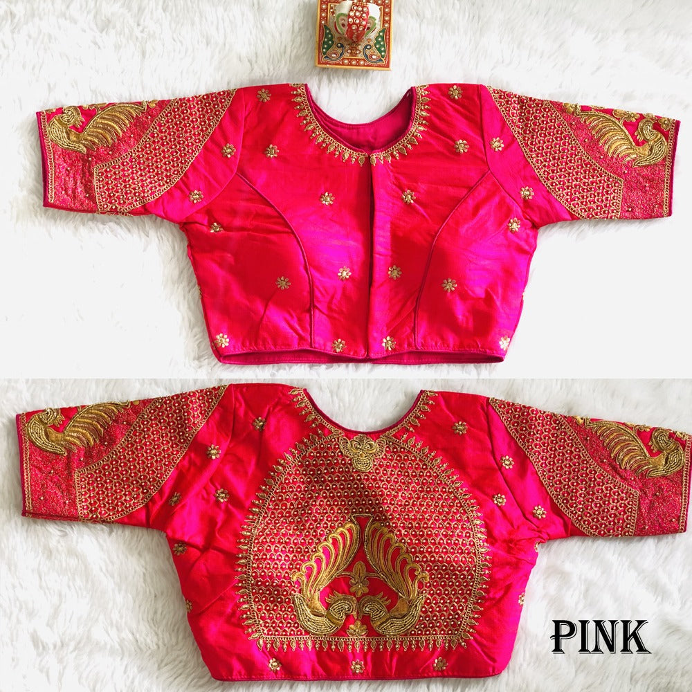 Readymade Heavy Phantom Silk Blouse Anantexports