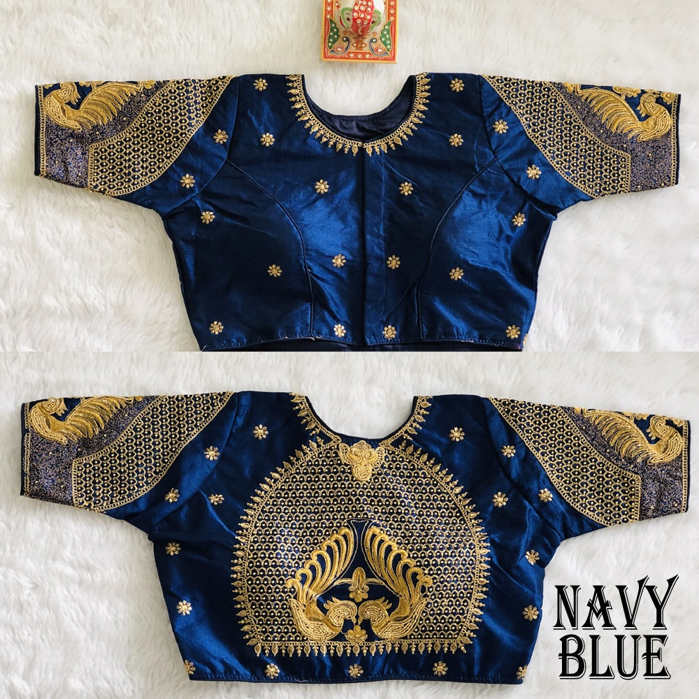 Readymade Heavy Phantom Silk Blouse Anantexports