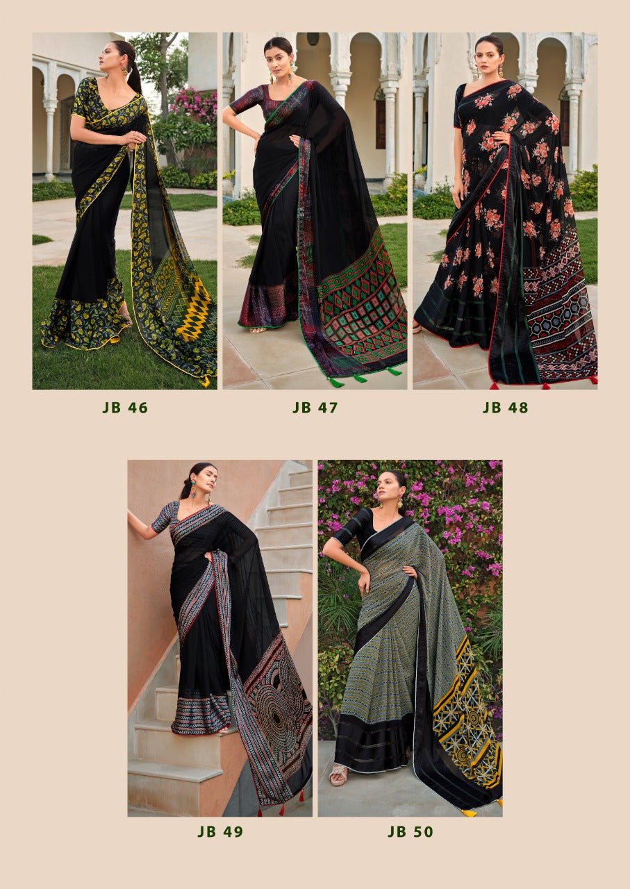 S.R. Jeevika Weightless Chiffon Sarees Anant Tex Exports Private Limited