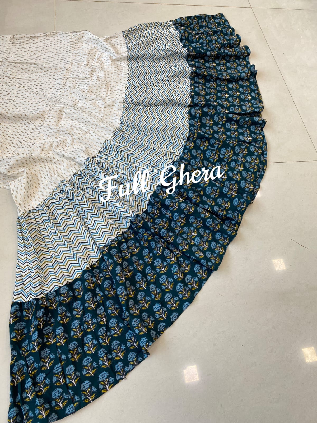 Beautiful Designer Kurti Ghera with Gwon Anant Tex Exports Private Limited