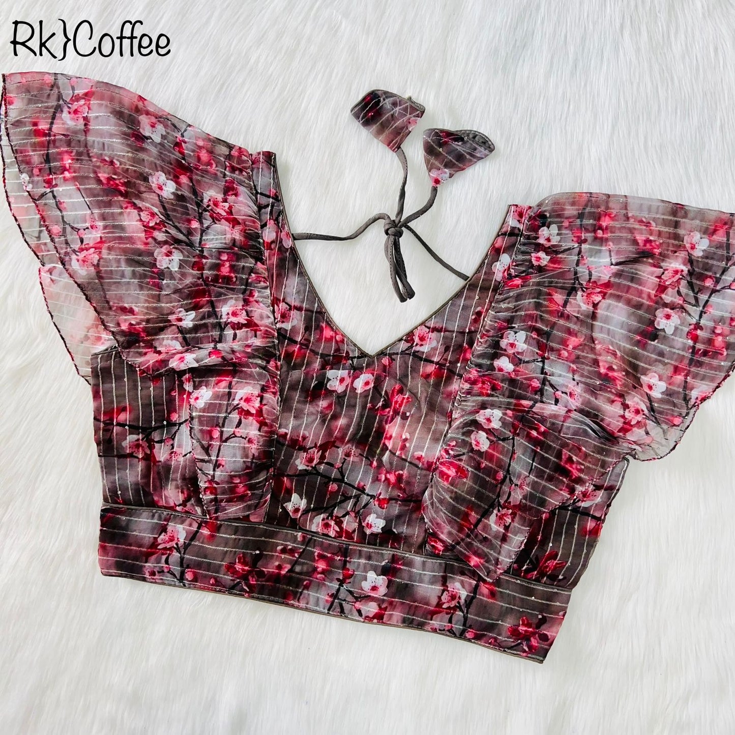 READYMADE RUFFLE BLOUSE Anantexports