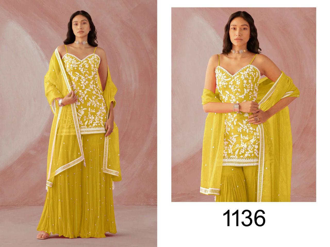 Party Wear Sharara Suite ANANT EXPORTS