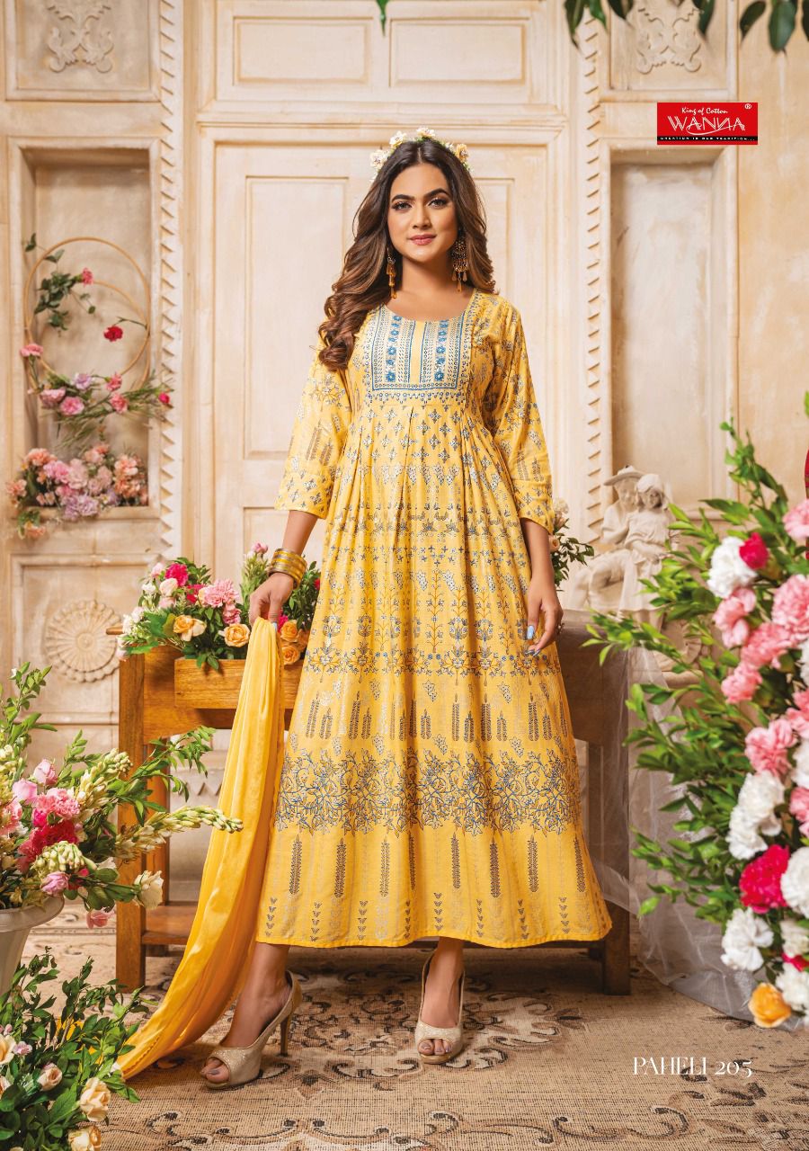 Paheli 2 Fancy Gown With Dupatta Anantexports