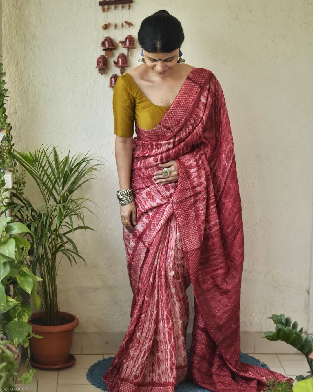 Digital Print Cotton Casual Wear Saree Anantexports
