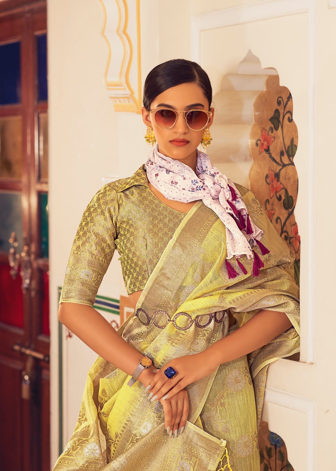 Rajpath Pure Allin Linen Saree Anantexports