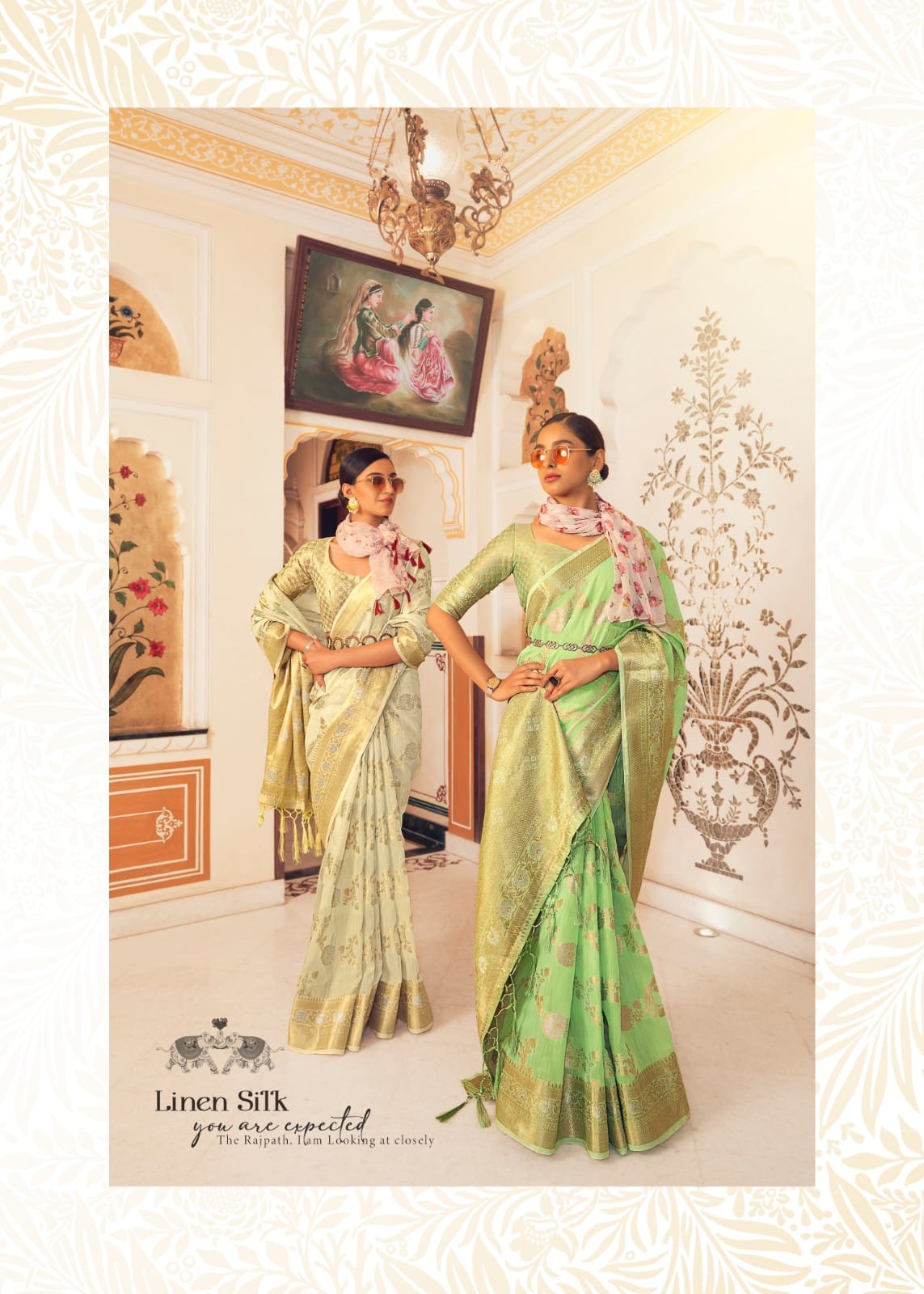 Rajpath Pure Allin Linen Saree Anantexports