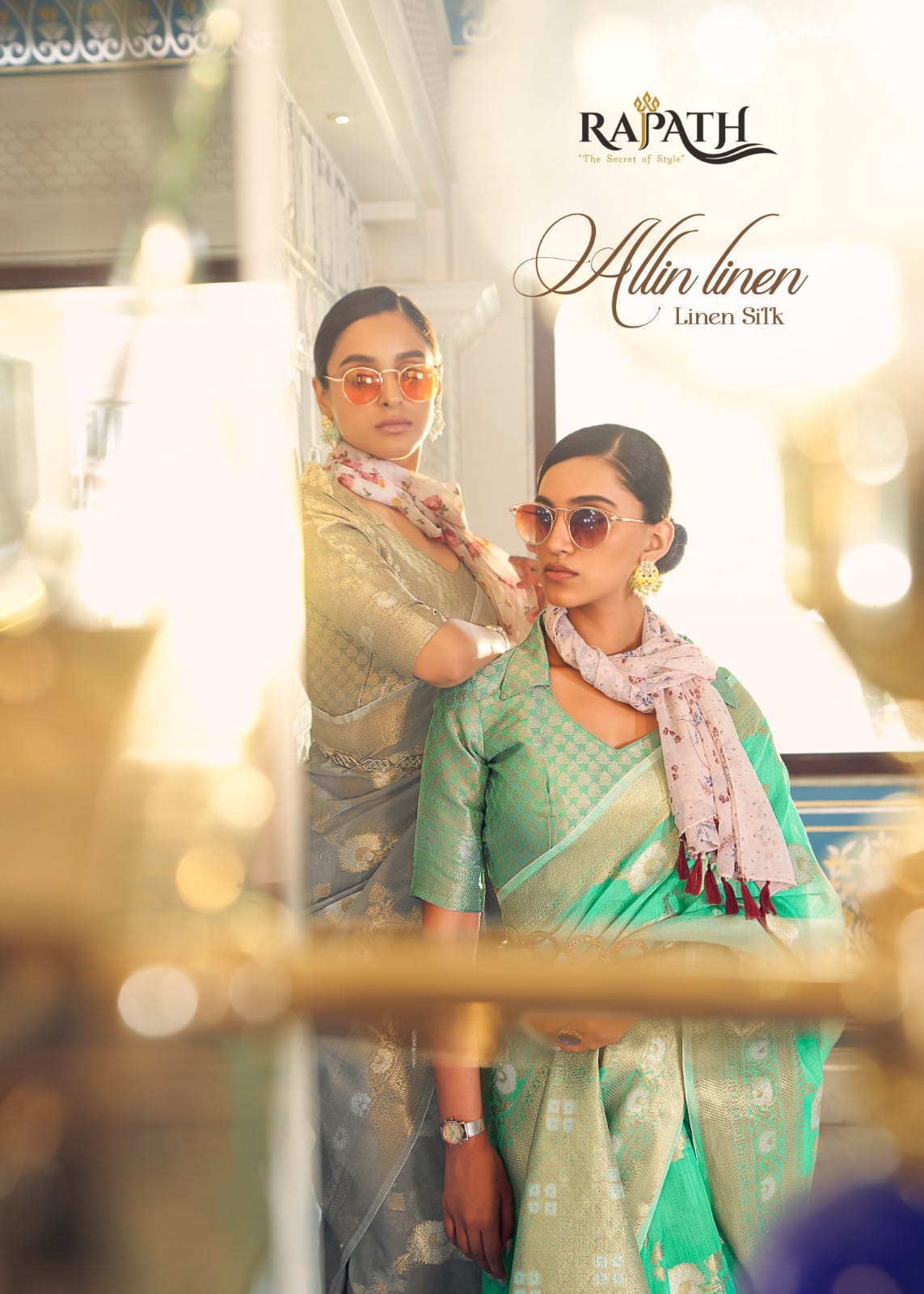 Rajpath Pure Allin Linen Saree Anantexports