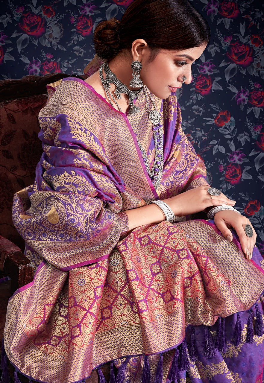 Rajtex Maharani Soft Silk Leheriya Weaving Saree Anantexports
