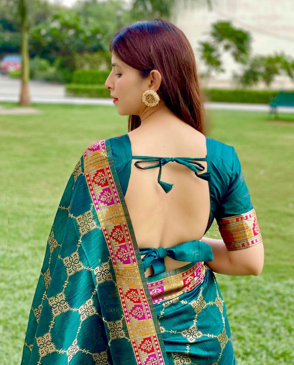 Pure Tussur Silk Weaving Saree Anant Tex Exports Private Limited