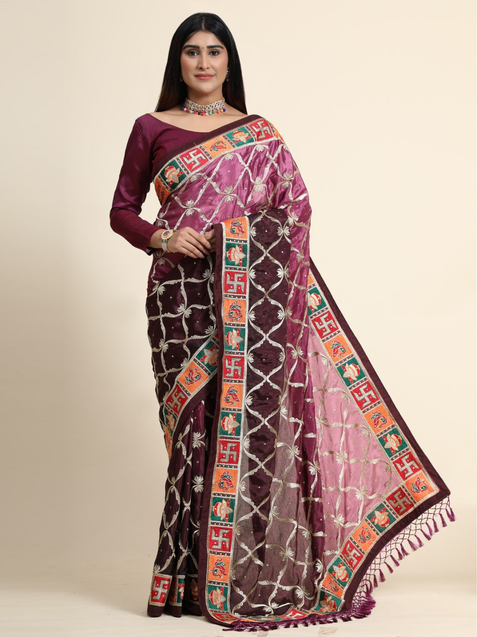 Panetar Bandhani Saree Vol-7 KUHU (123 to 128) Anant Tex Exports Private Limited