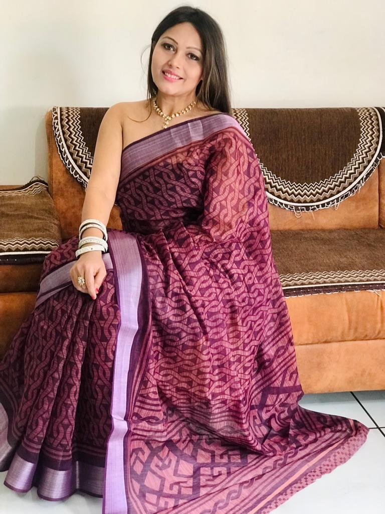 Soft Cotton Risha Silk Saree Anant Tex Exports Private Limited