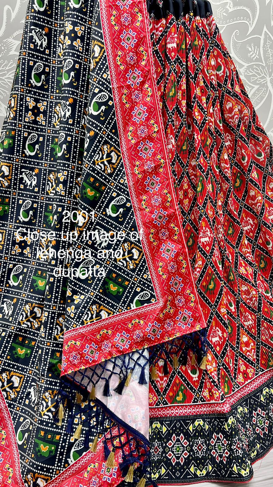 Traditional Navratri Satin Silk Lehenga Choli Anant Tex Exports Private Limited