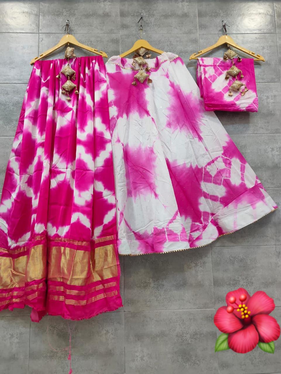 Shibori Chaniya choli Anant Tex Exports Private Limited