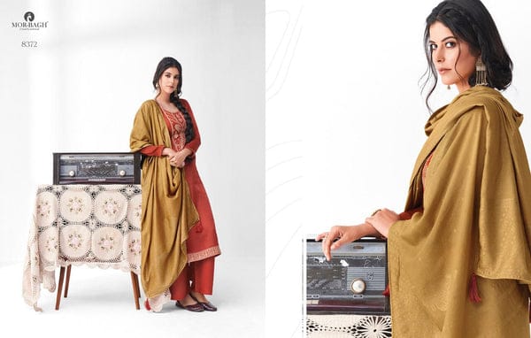 AASHIRWAD MOR BAGH SANGEET 8370-8375 SALWAR SUIT Anant Tex Exports Private Limited