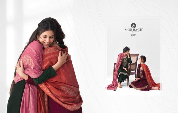 AASHIRWAD MOR BAGH SANGEET 8370-8375 SALWAR SUIT Anant Tex Exports Private Limited