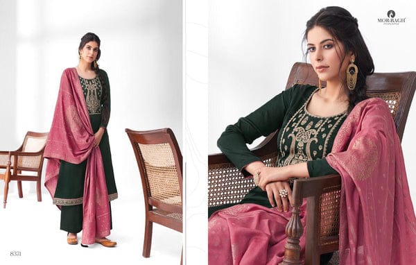 AASHIRWAD MOR BAGH SANGEET 8370-8375 SALWAR SUIT Anant Tex Exports Private Limited