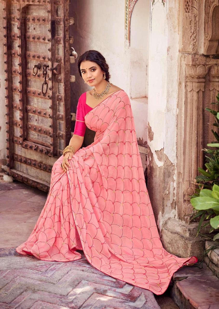 Beautiful Pure Georgette Saree LT AAKRUTHI-02 Anant Tex Exports Private Limited