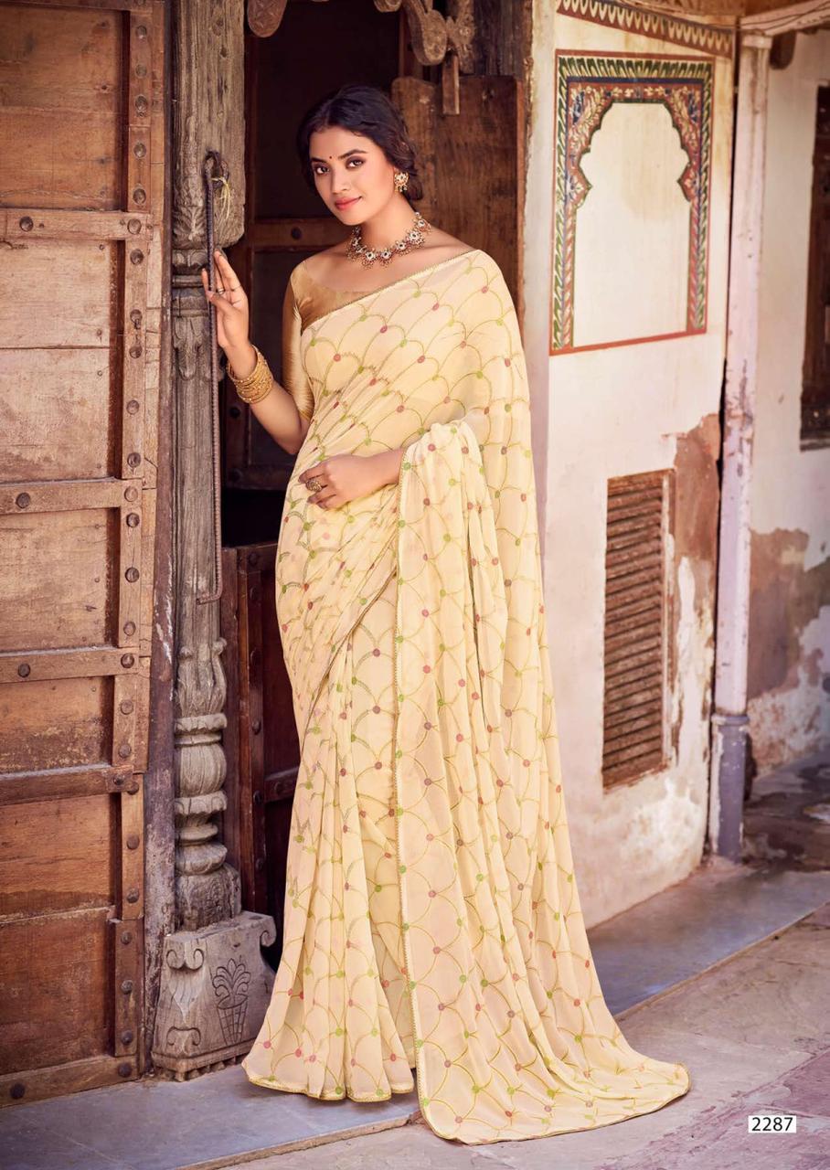 Beautiful Pure Georgette Saree LT AAKRUTHI-02 Anant Tex Exports Private Limited