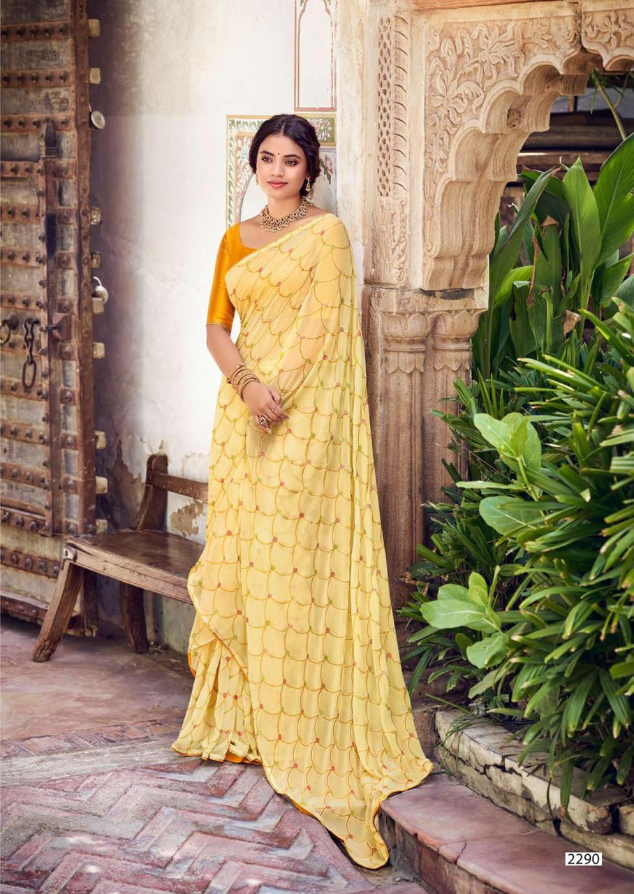 Beautiful Pure Georgette Saree LT AAKRUTHI-02 Anant Tex Exports Private Limited