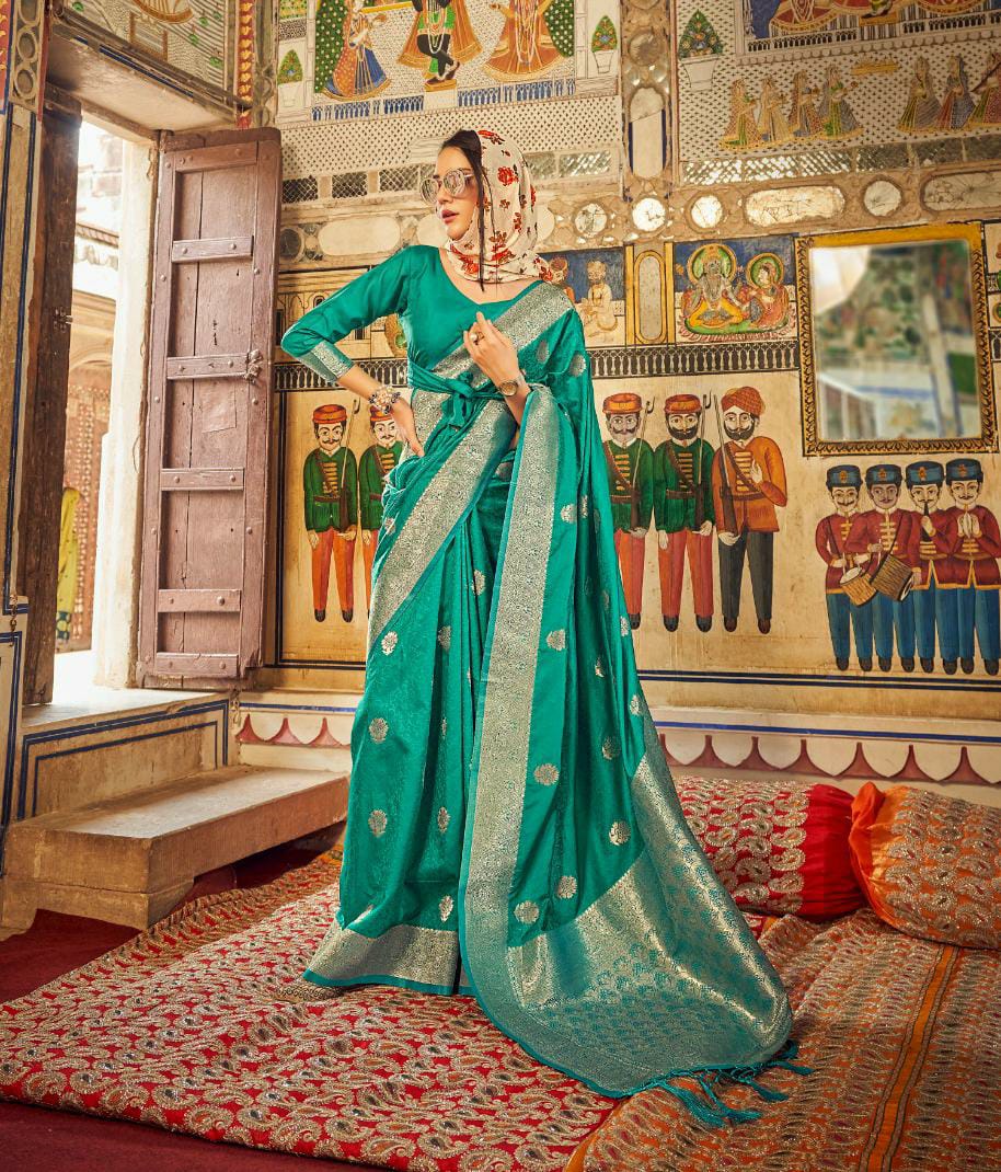 Rajpath Alberry Sattin Festive Wear Weaving Saree Collection Anant Tex Exports Private Limited