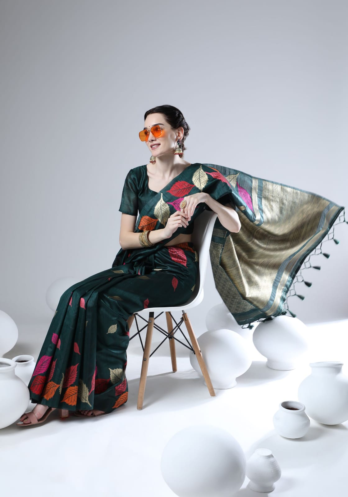 Tussar Silk Weaving Saree Anant Tex Exports Private Limited