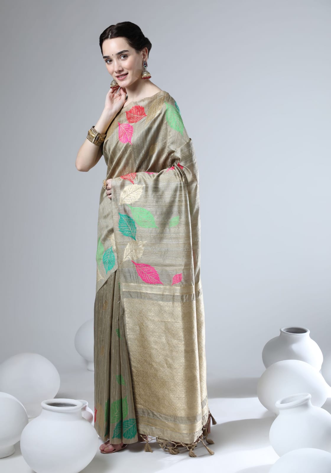 Tussar Silk Weaving Saree Anant Tex Exports Private Limited