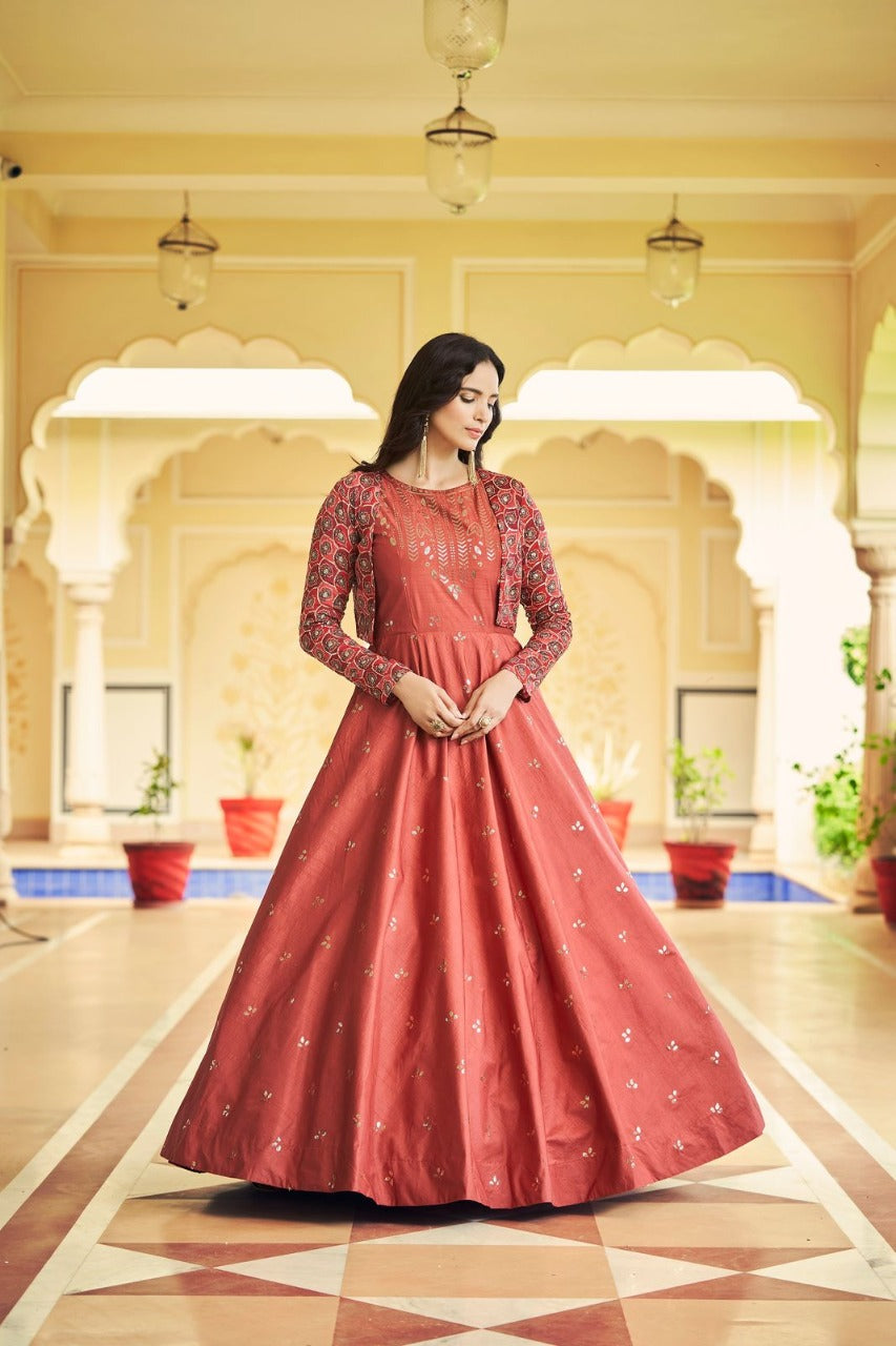 Flory Vol-22 Sequince Anarkali Gown Collection Anant Tex Exports Private Limited