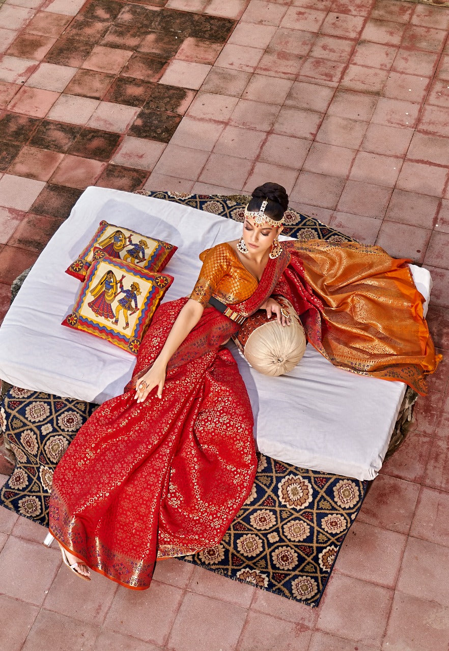 RajPath Mahek Soft Patola Silk weaving Saree Anant Tex Exports Private Limited