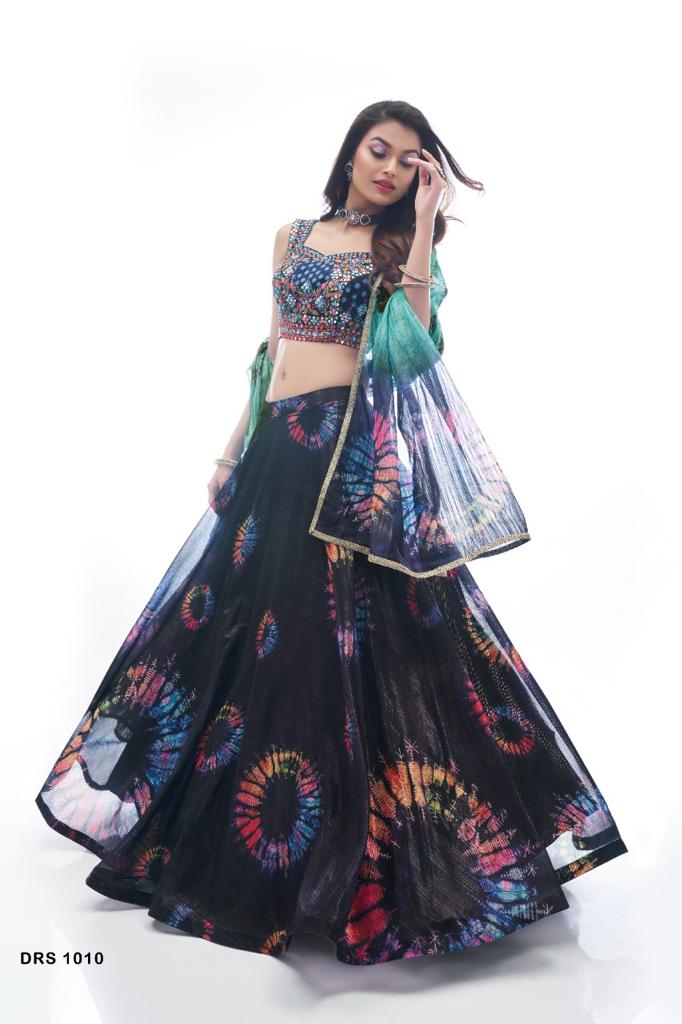 Traditional Looks For Designer Lehenga choli Anant Tex Exports Private Limited