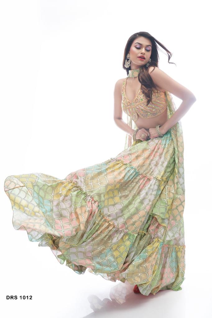 Traditional Looks For Designer Lehenga choli Anant Tex Exports Private Limited