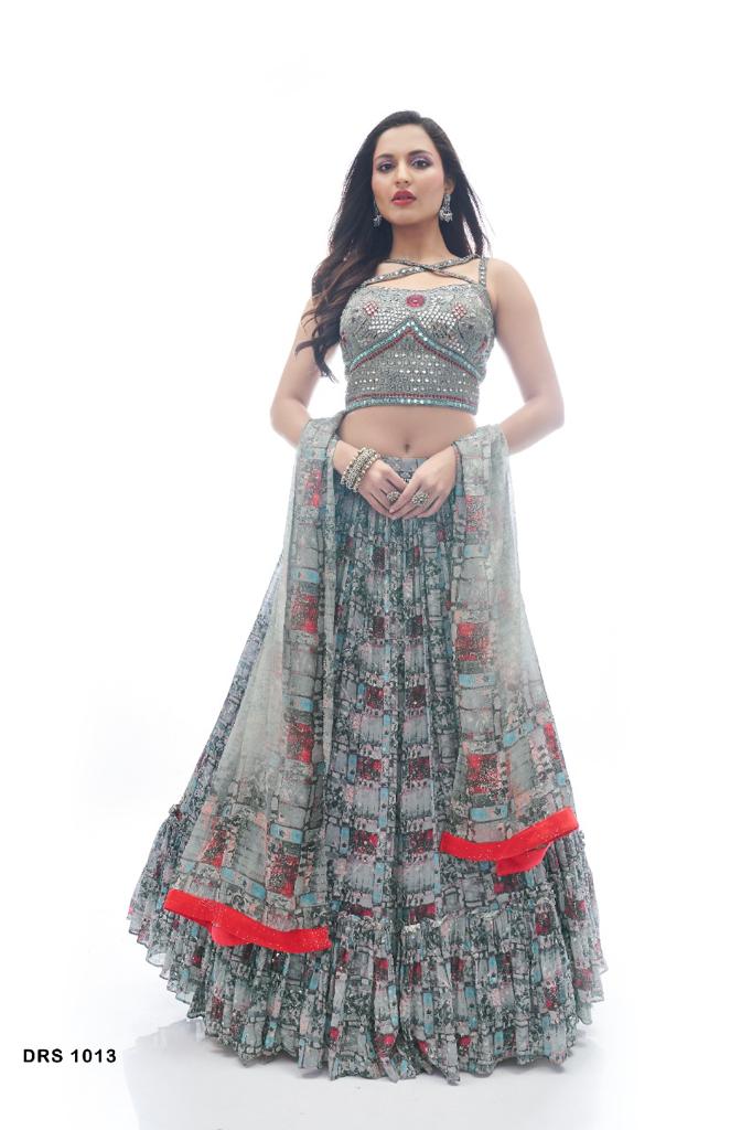 Traditional Looks For Designer Lehenga choli Anant Tex Exports Private Limited