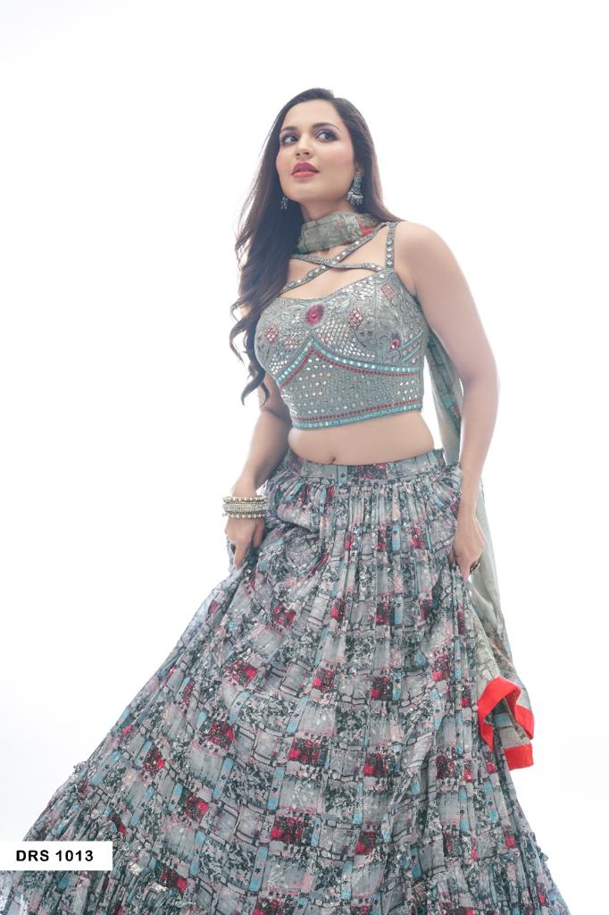 Traditional Looks For Designer Lehenga choli Anant Tex Exports Private Limited