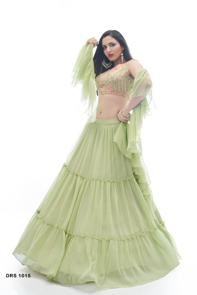 Traditional Looks For Designer Lehenga choli Anant Tex Exports Private Limited