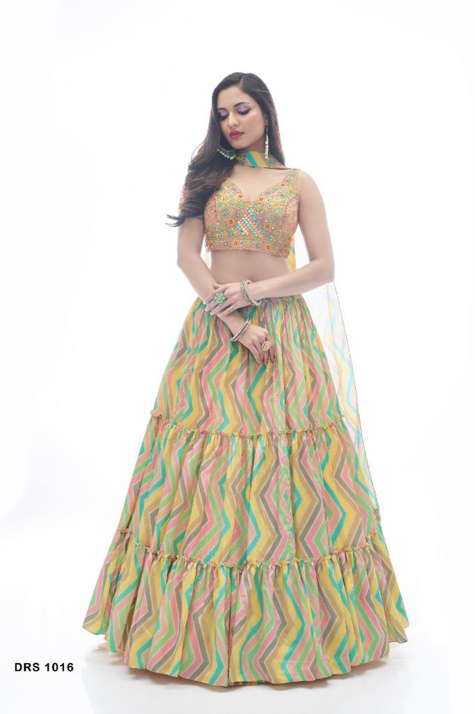 Traditional Looks For Designer Lehenga choli Anant Tex Exports Private Limited