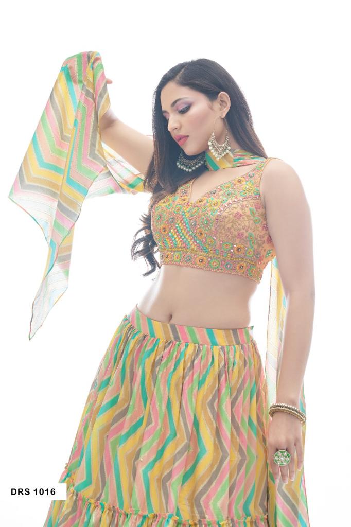 Traditional Looks For Designer Lehenga choli Anant Tex Exports Private Limited