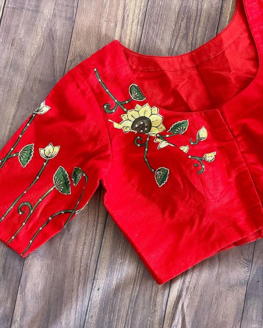Party Wear Designer Khatli Handwork Blouse Anant Tex Exports Private Limited