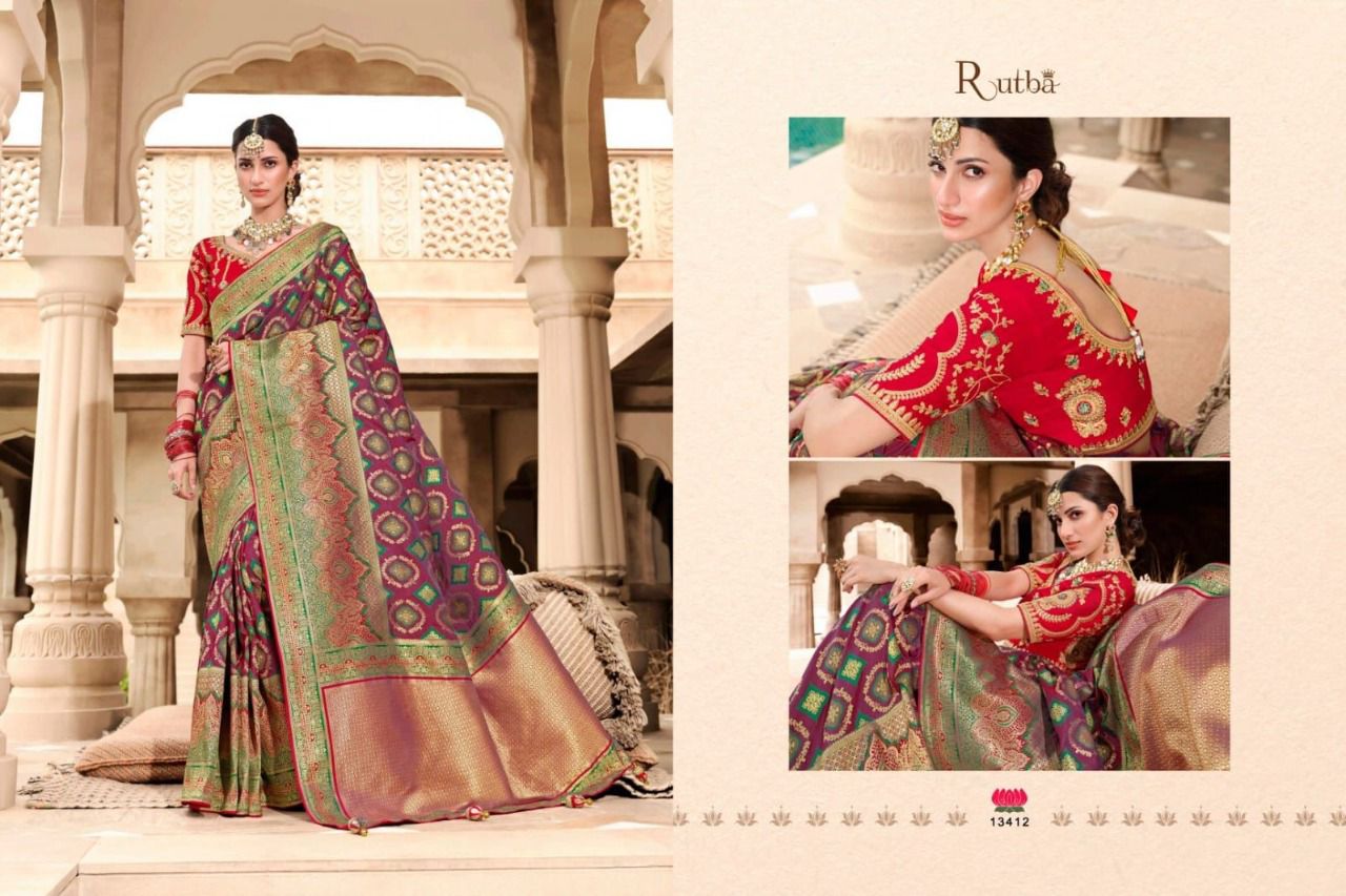 ROYAL RUTBA VOL-2 SERIES - 13404 TO 13418 SAREE Anant Tex Exports Private Limited