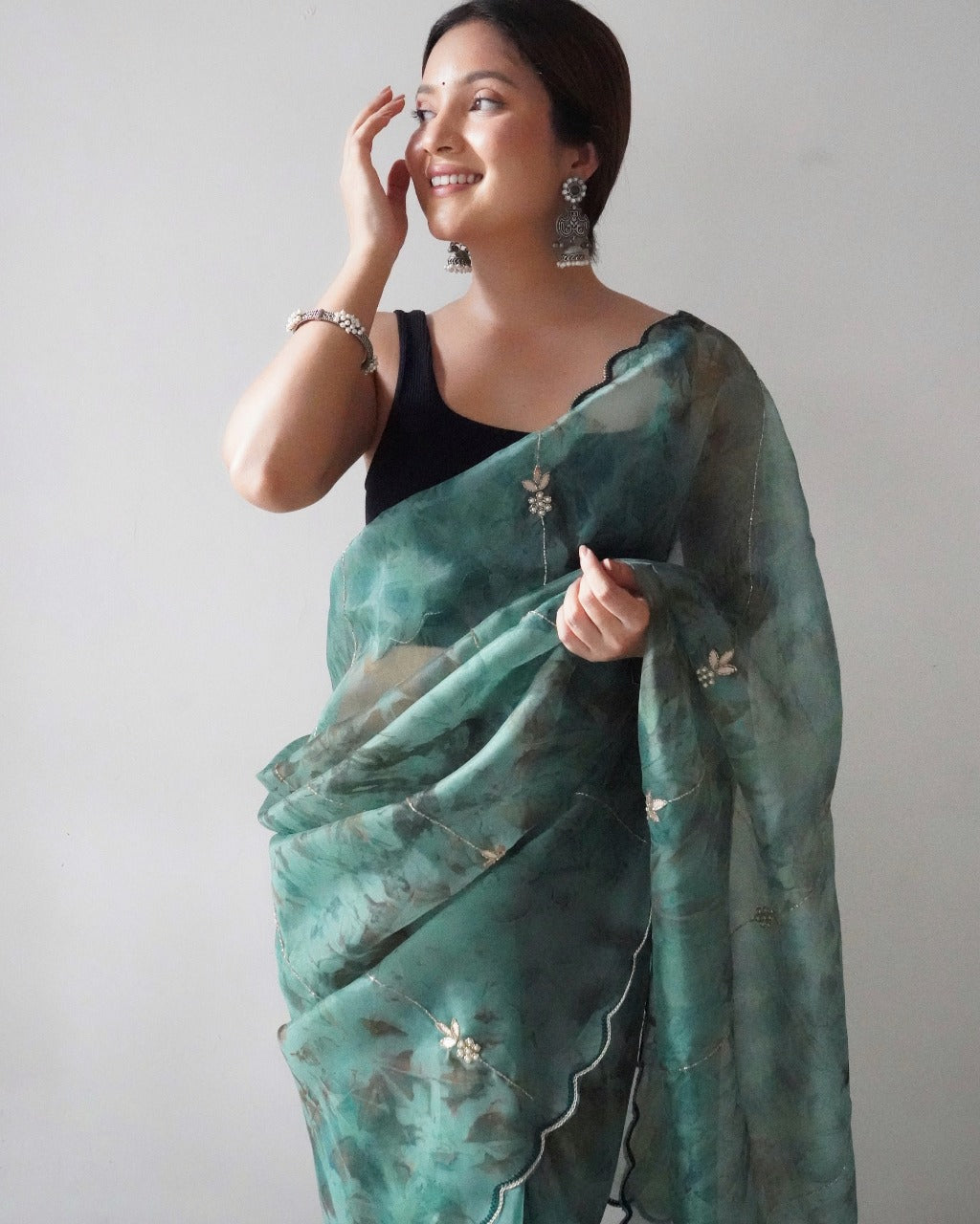 Ariana Organza Saree Anant Tex Exports Private Limited