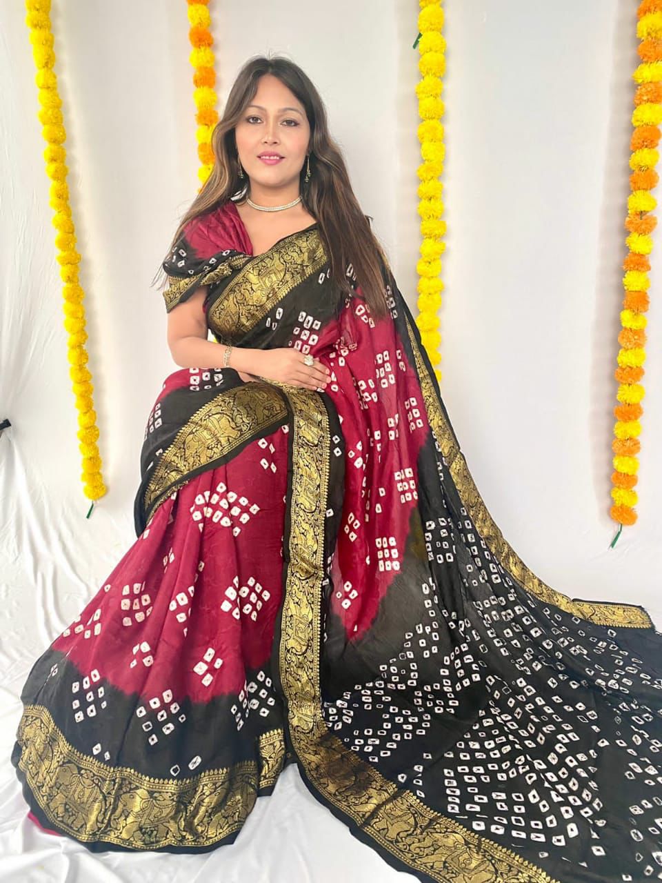 PAVITRA- BANDHEJ VOL - 2 SAREE Anant Tex Exports Private Limited