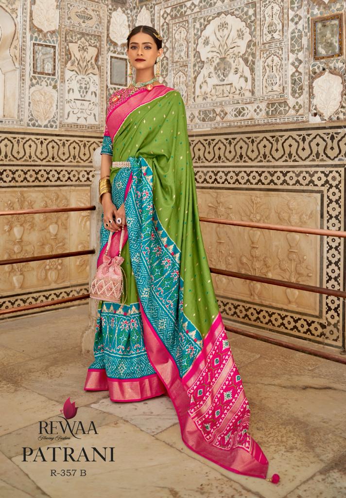 Rewaa Patrani Soft Cotton Silk Patola Saree Anant Tex Exports Private Limited