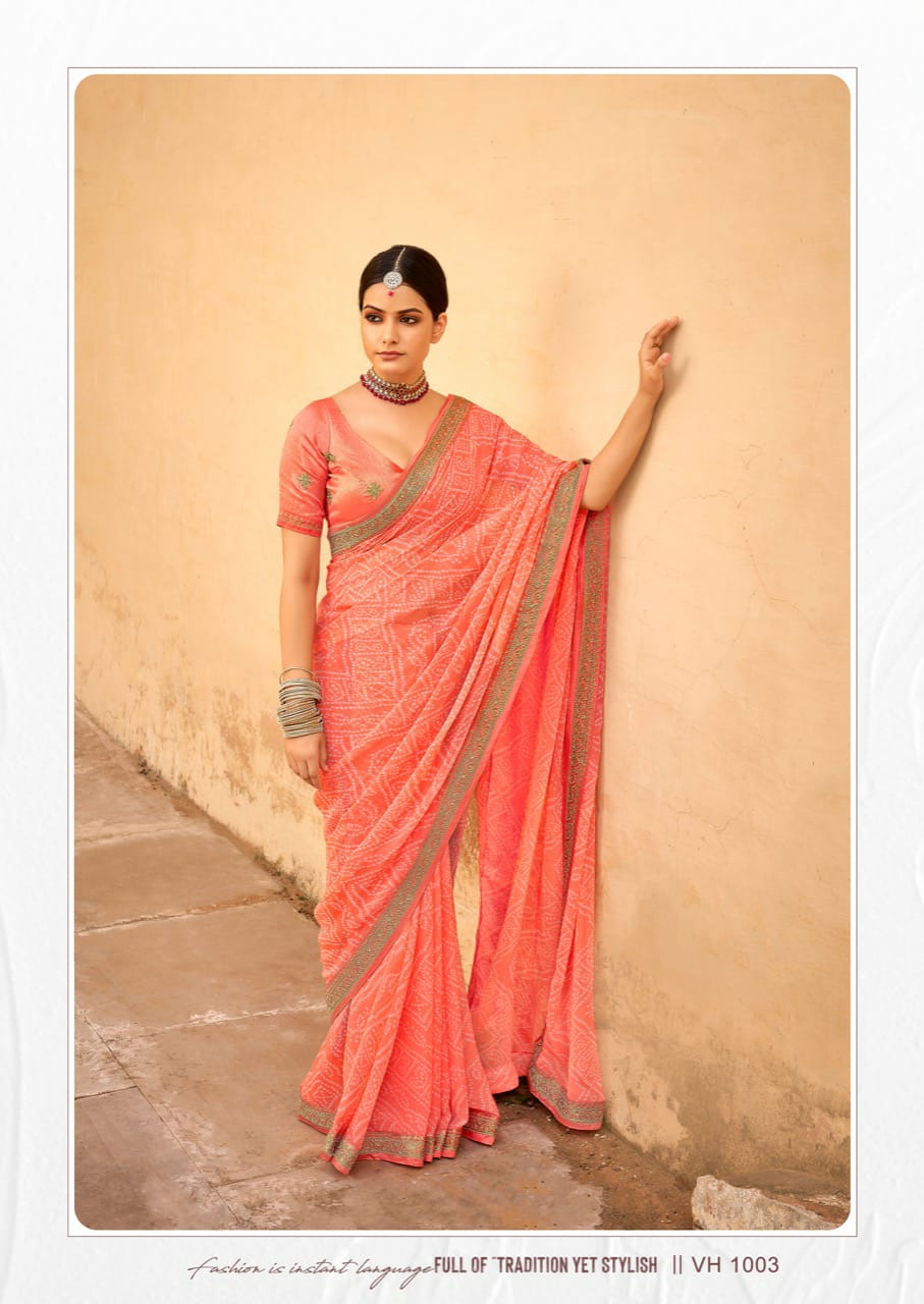 Stavan Vihana Georgette Saree Anant Tex Exports Private Limited