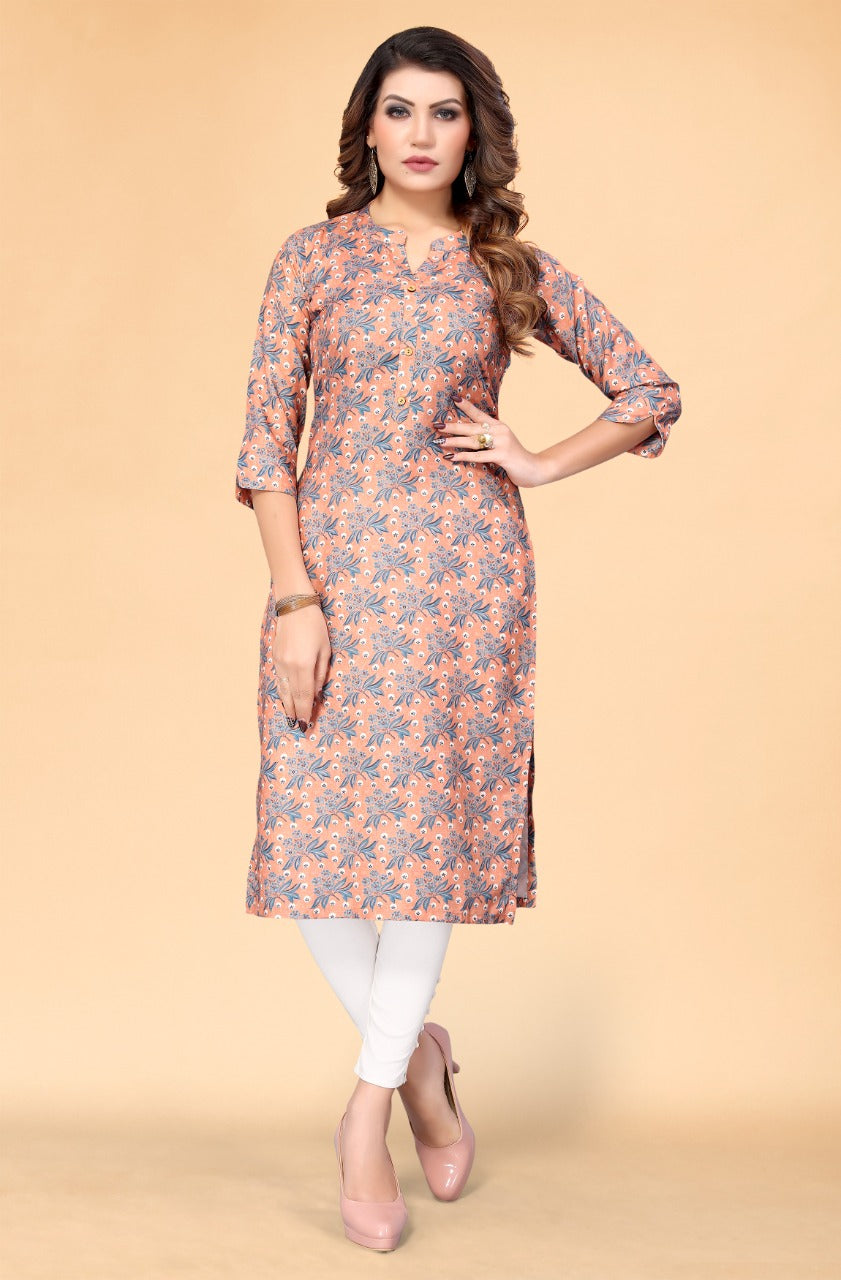 FLORA RAYON FESTIVE KURTI COLLECTION Anant Tex Exports Private Limited