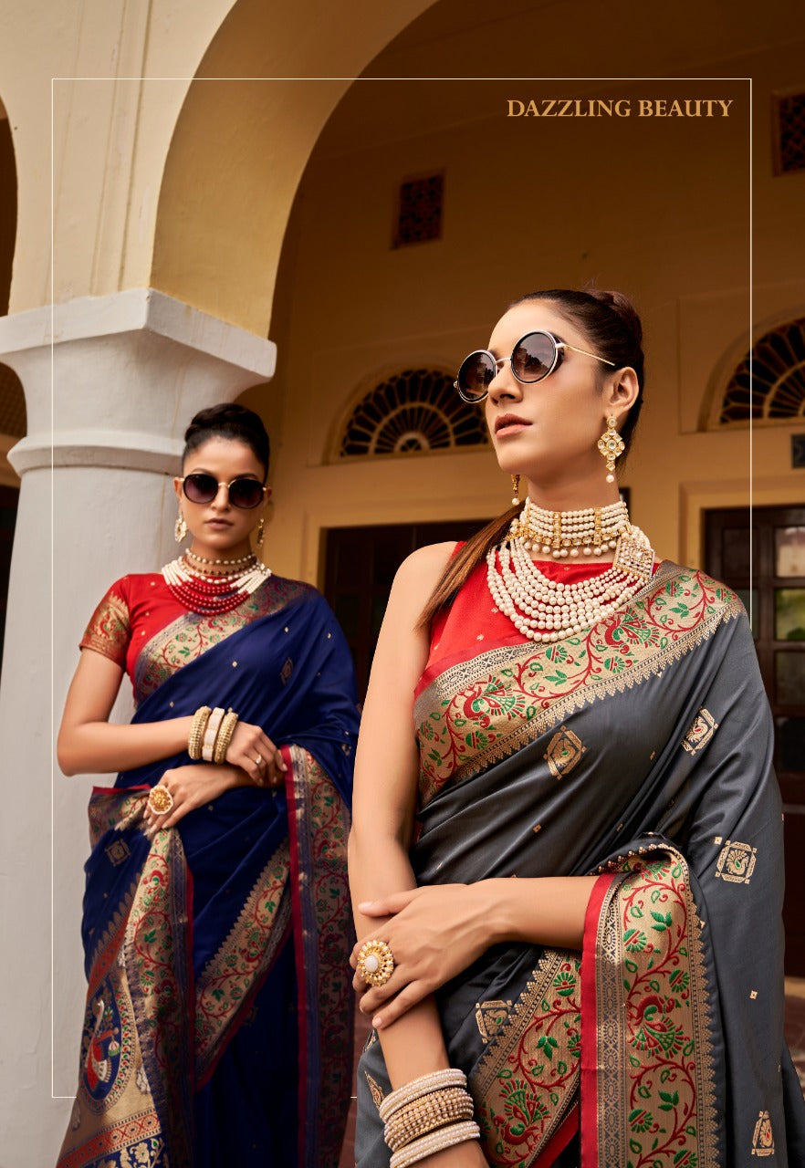 Rajpath Rivaaz Silk Weaving Saree collection Anant Tex Exports Private Limited