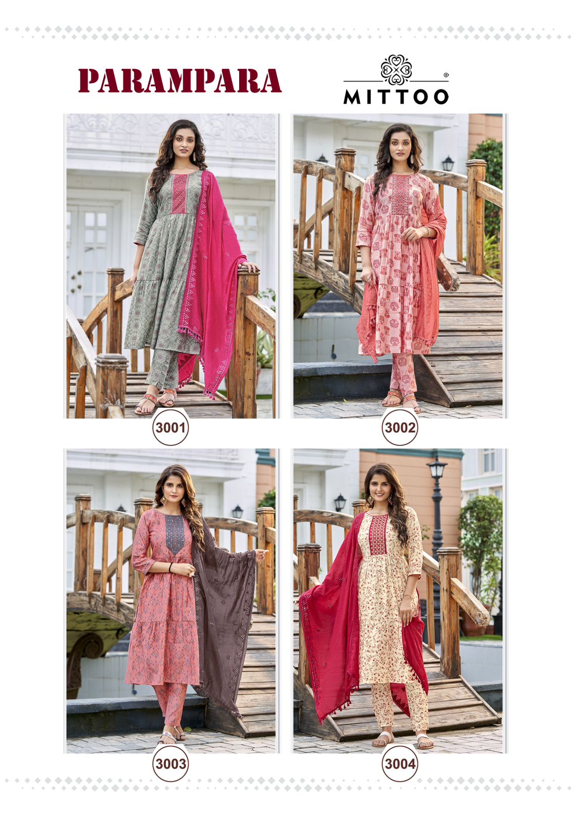 MITTOO PARAMPARA CHANDERI VISCOSE SUIT Anant Tex Exports Private Limited