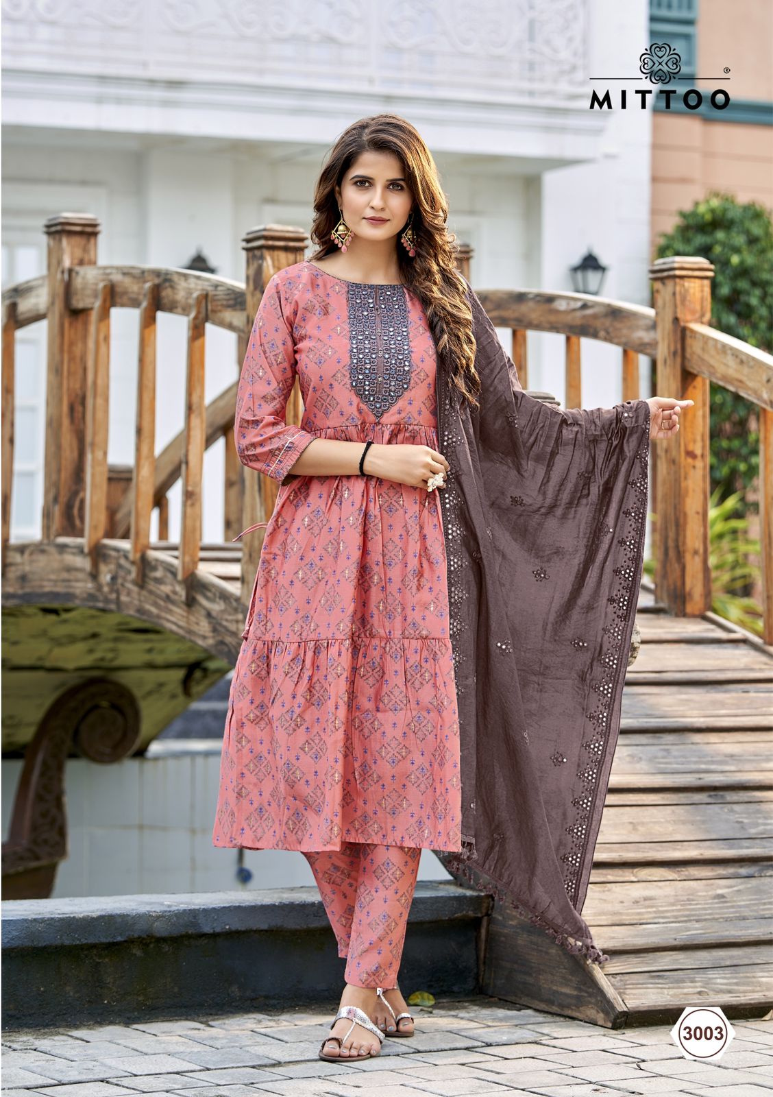 MITTOO PARAMPARA CHANDERI VISCOSE SUIT Anant Tex Exports Private Limited