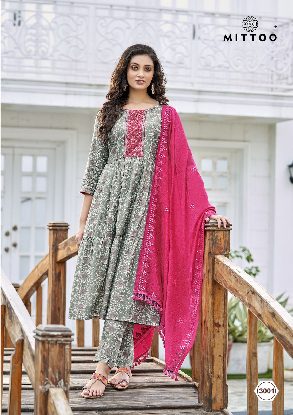 MITTOO PARAMPARA CHANDERI VISCOSE SUIT Anant Tex Exports Private Limited