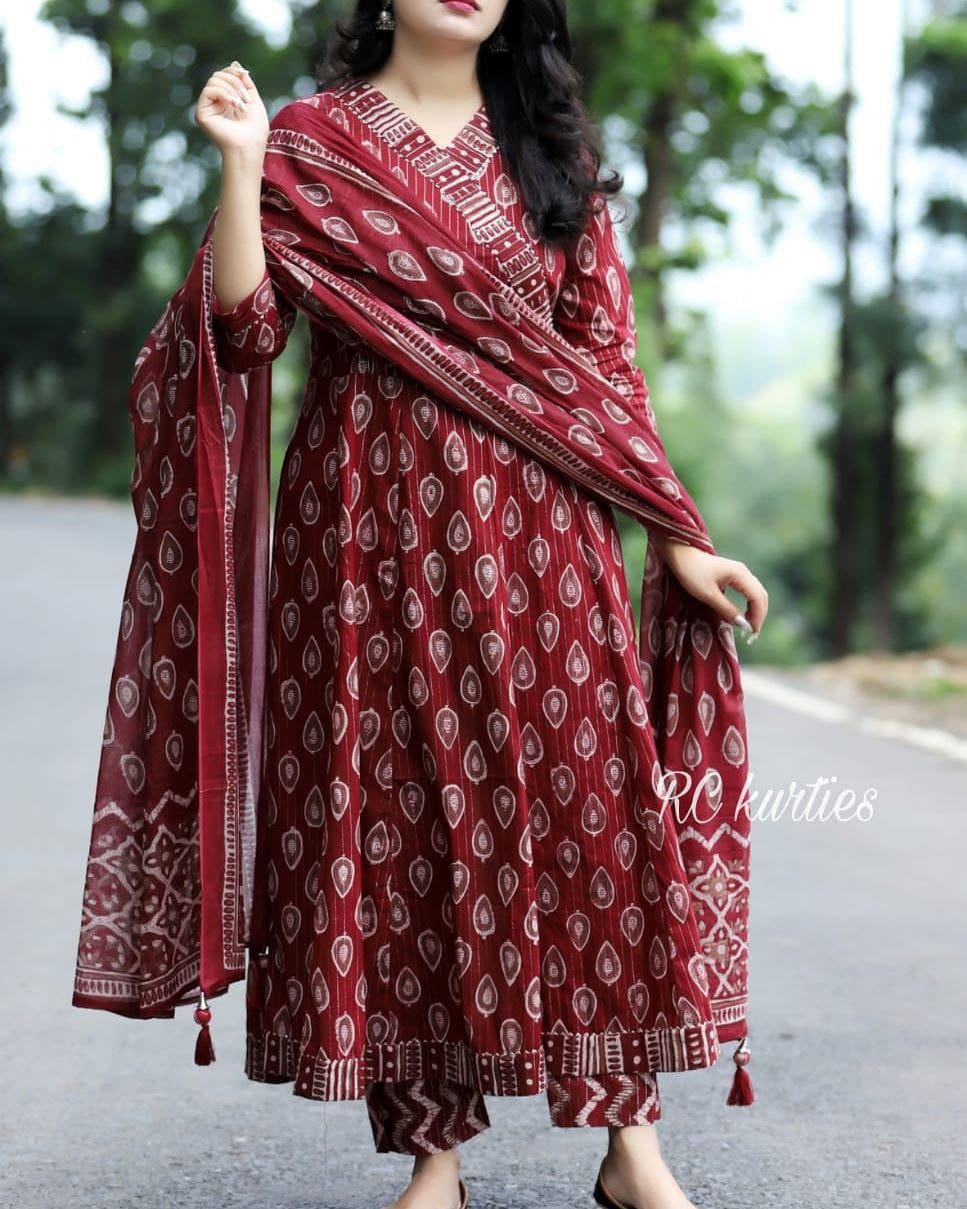 Pure Cotton Kurti pant Anant Tex Exports Private Limited
